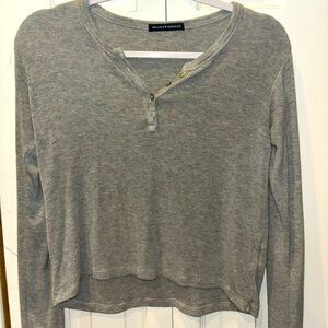 Brandy Melville Gray Lounge Long Sleeve